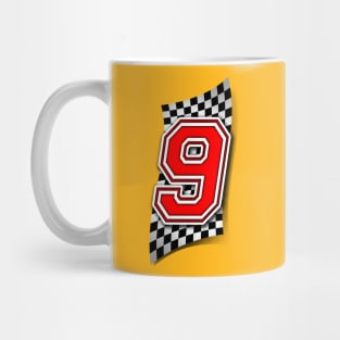 Racer Number 9 Mug